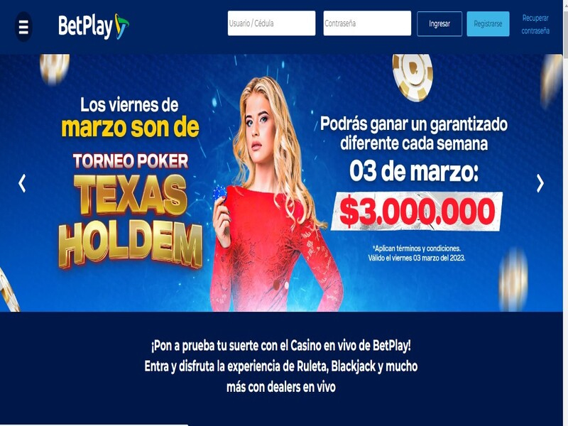 Graj i obstawiaj w kasynie online Betplay