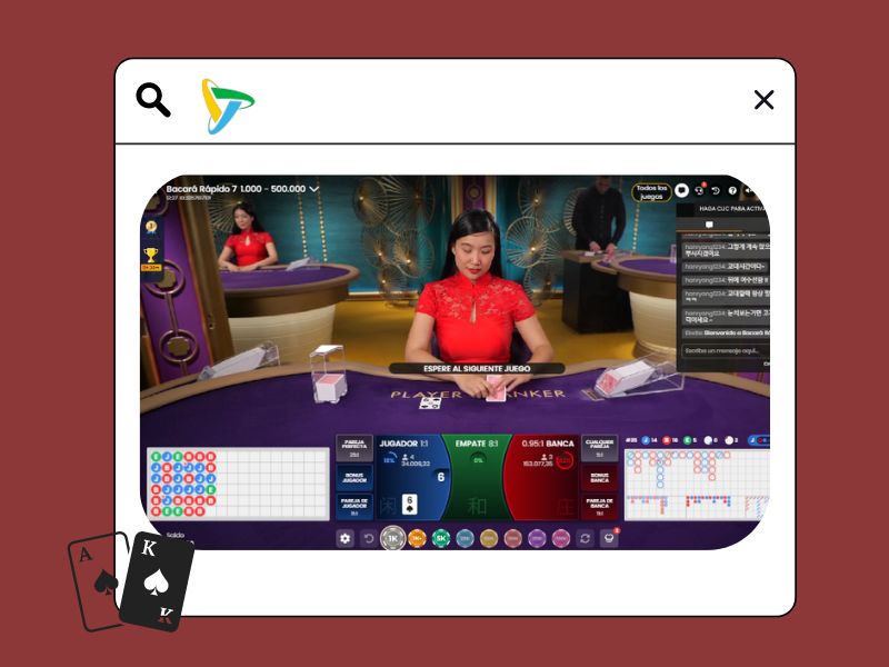 Baccarat Features at Bet Play