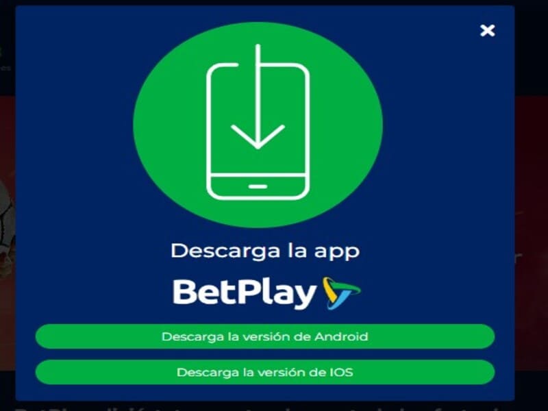 Installer lapplication Betplay sur Android ou iOS