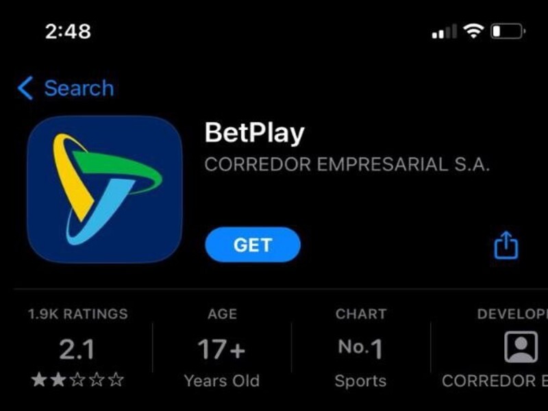points importants sur l'application mobile Betplay