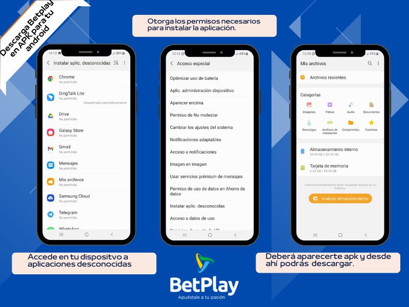 Téléchargez le fichier APK Bet Play pour votre appareil Android