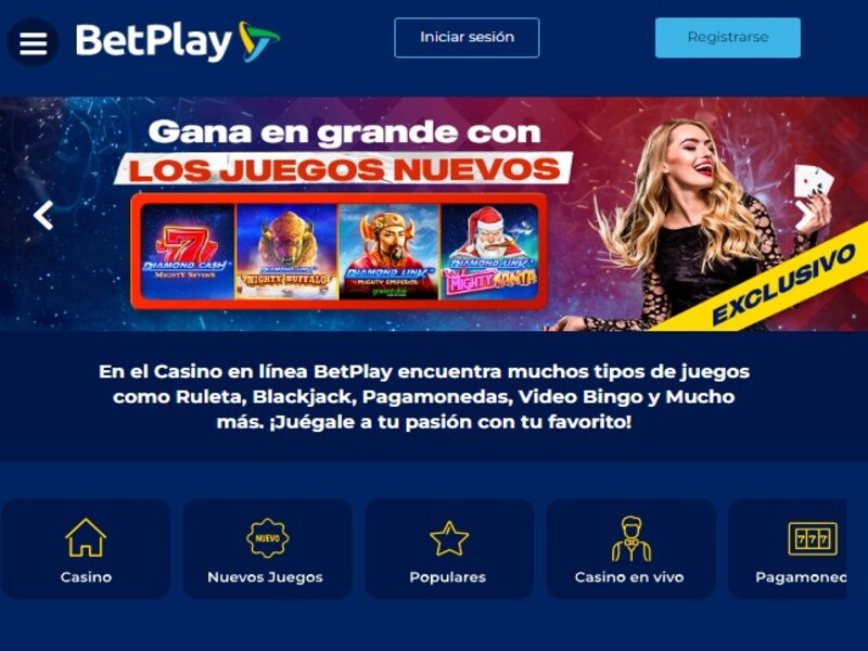 Betplay online'da slotlar ve poker