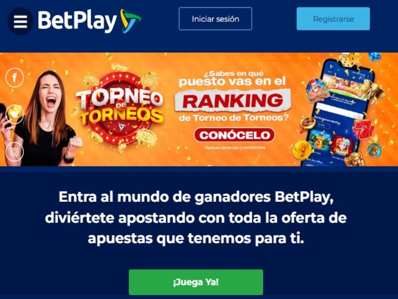 Gry na żywo i automaty w Betplay