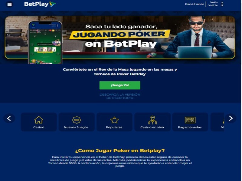 Betplay Casino'da Poker